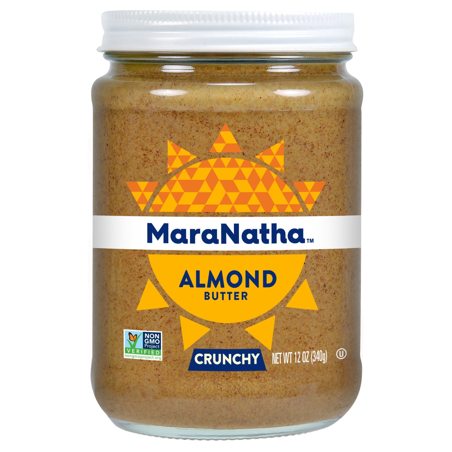 slide 1 of 7, MaraNatha No Stir Crunchy Natural California Almond Butter 12 oz. Jar, 12 oz