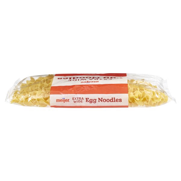 slide 16 of 29, Meijer Egg Noodles Extra Wide, 16 oz