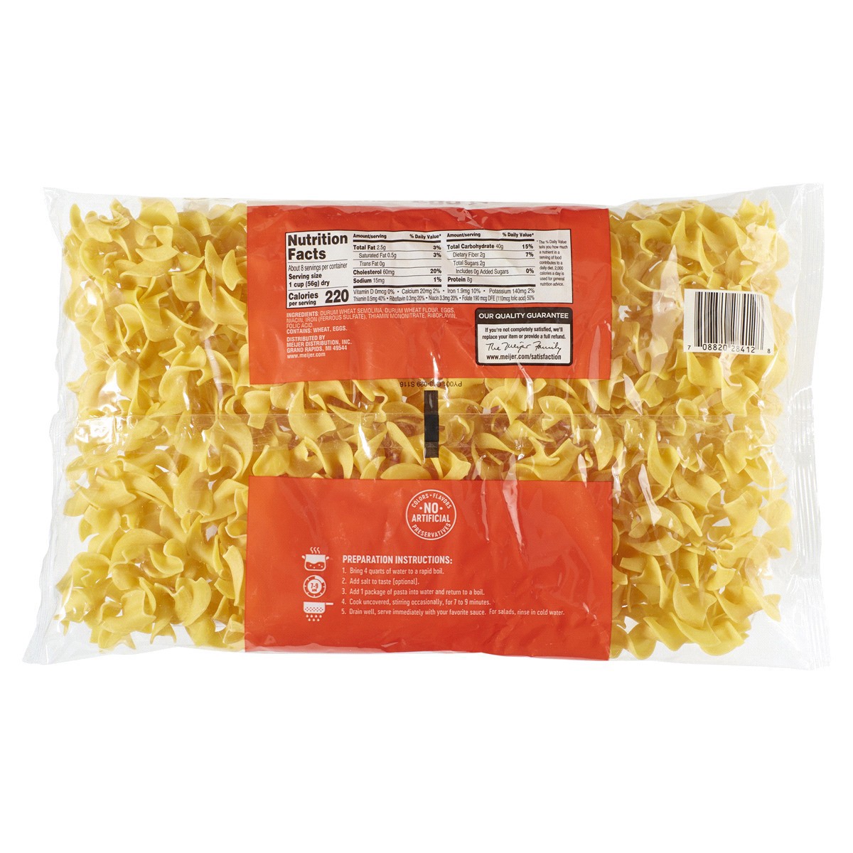 slide 17 of 29, Meijer Egg Noodles Extra Wide, 16 oz