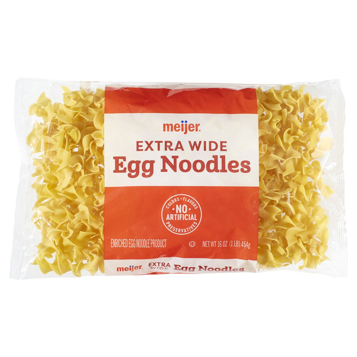 slide 1 of 29, Meijer Egg Noodles Extra Wide, 16 oz