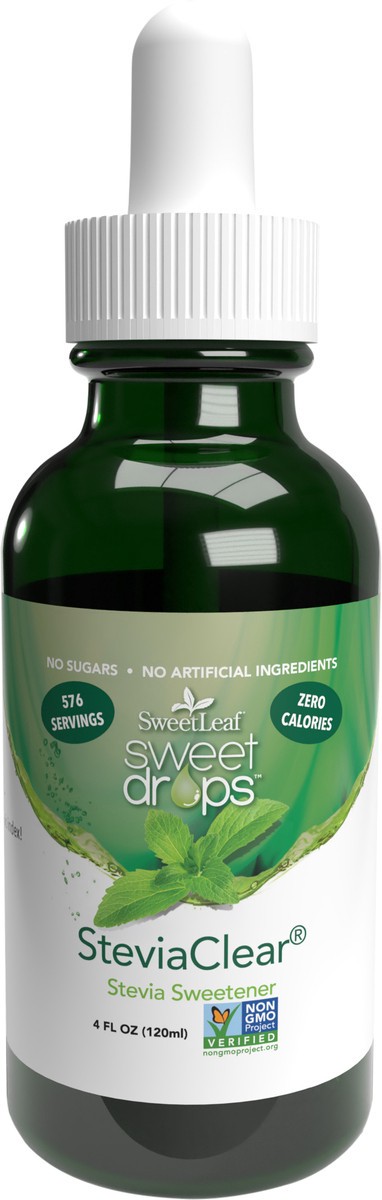 slide 1 of 5, SweetLeafclear Liquid Stevia, 4 oz