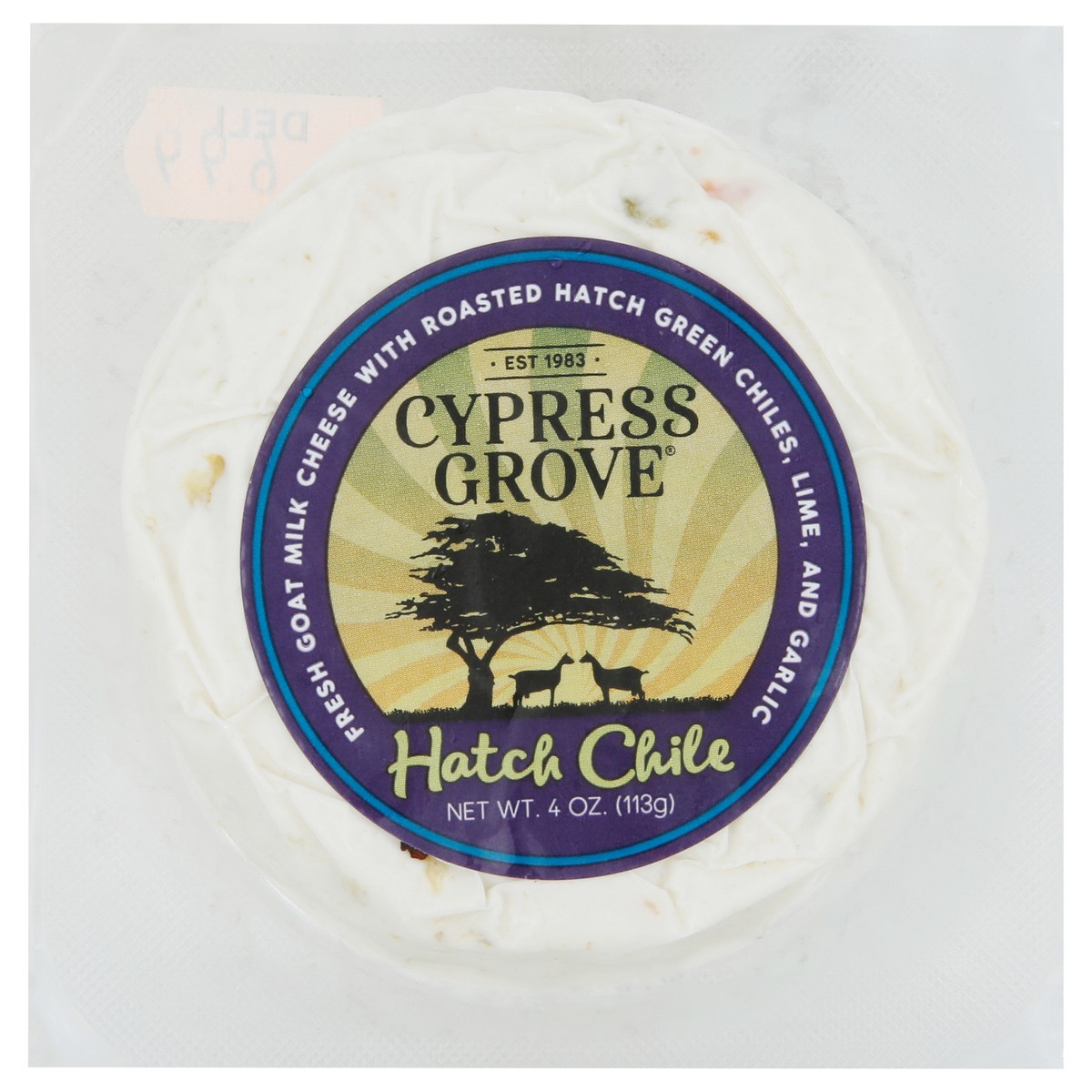 slide 1 of 2, Cypress Grove Chevre Hatch Disk - 4 OZ, 4 oz