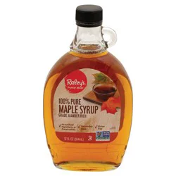 Raley's Maple Syrup, 100% Pure 12 oz