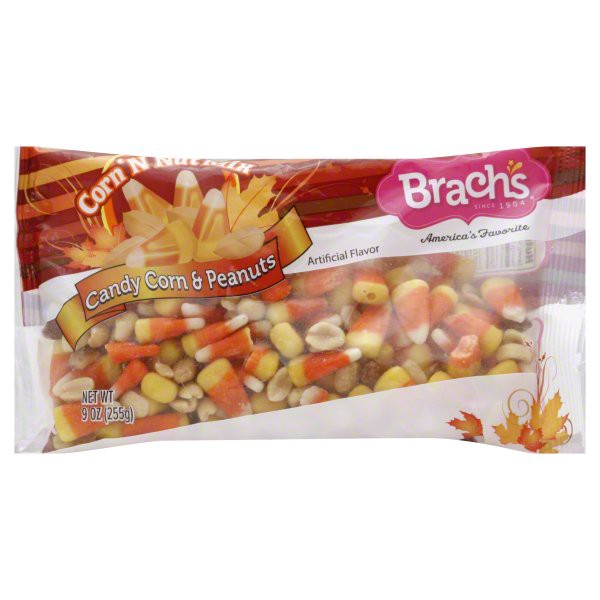 slide 1 of 5, Brach's Candy Corn & Peanuts, 9 oz