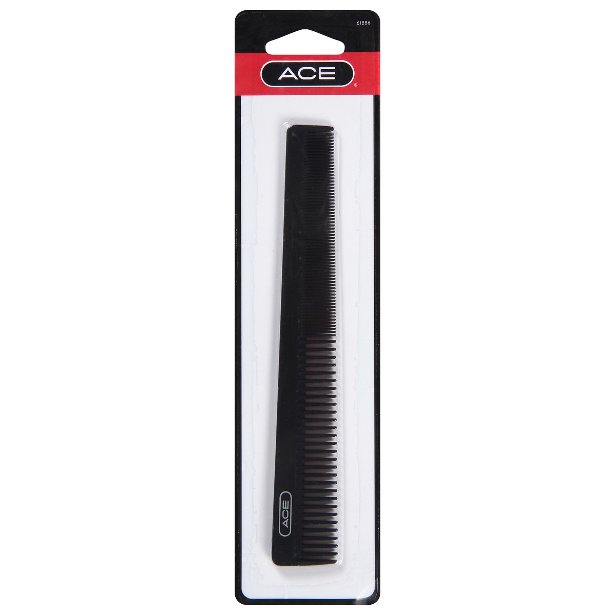 slide 1 of 1, Ace Black Barber Comb 1 ea, 1 ea