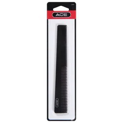 Ace Black Barber Comb 1 ea
