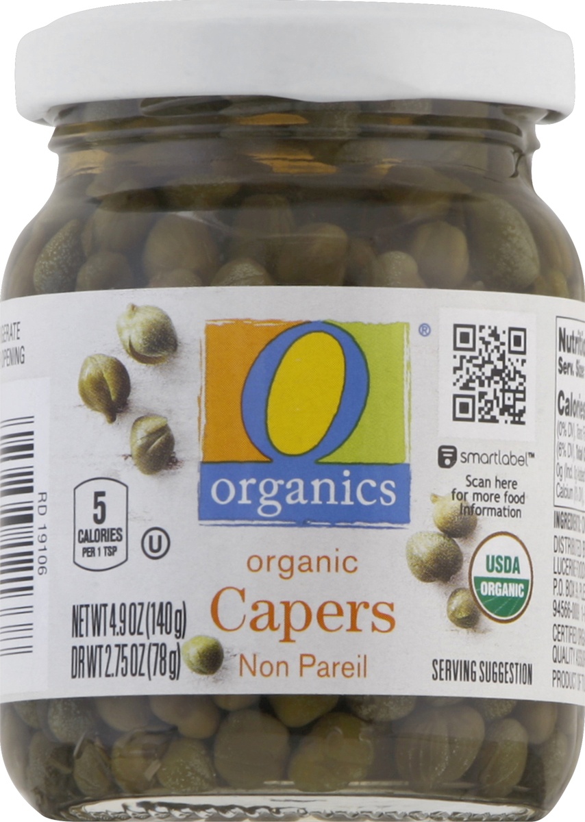slide 2 of 2, O Organics Organic Non Pareil Capers, 