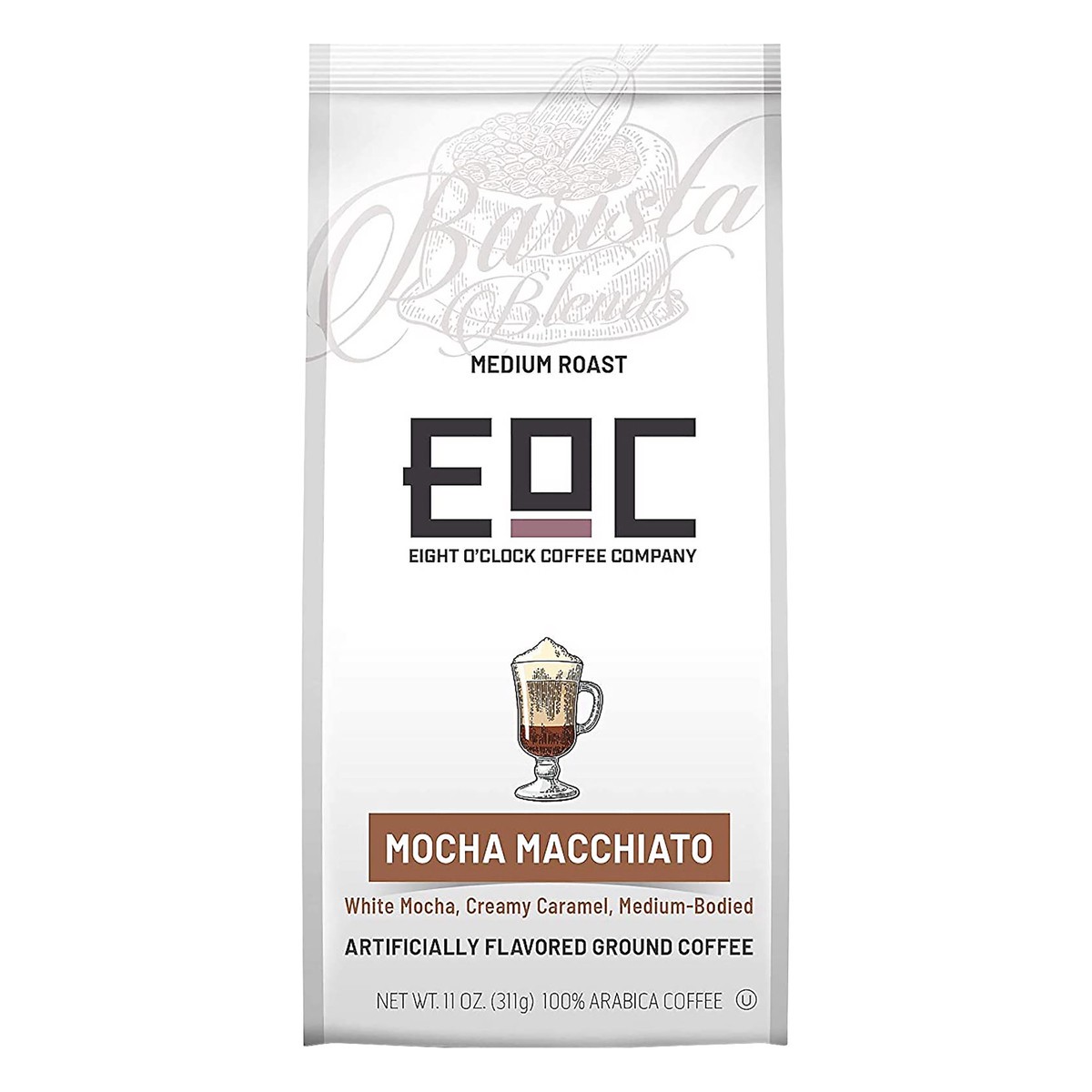 slide 1 of 2, EOC Barista Blends Medium Roast Ground Mocha Macchiato Coffee 11 oz, 11 oz