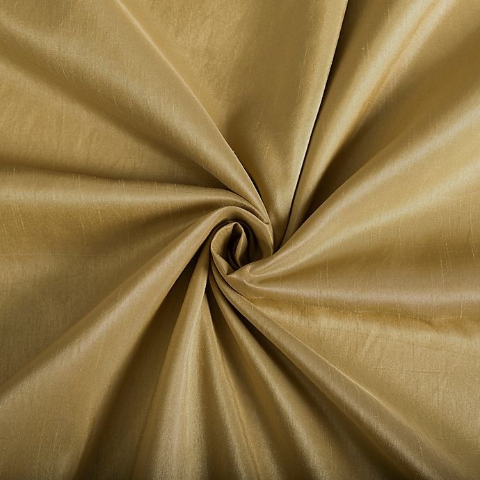 slide 6 of 10, Sun Zero Evelina Extreme Blackout Thermal Window Curtain Panel - Gold, 95 in