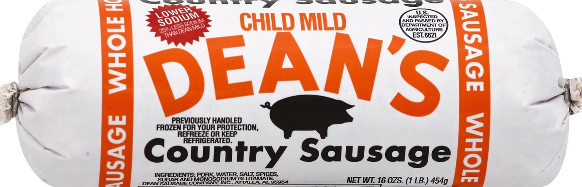 slide 1 of 5, Dean's Sausage 16 oz, 16 oz
