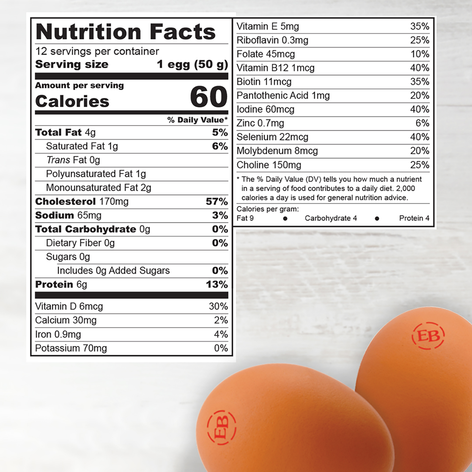 slide 6 of 8, Eggland's Best Cage Free Large Brown Eggs, 12 count, 12 ct