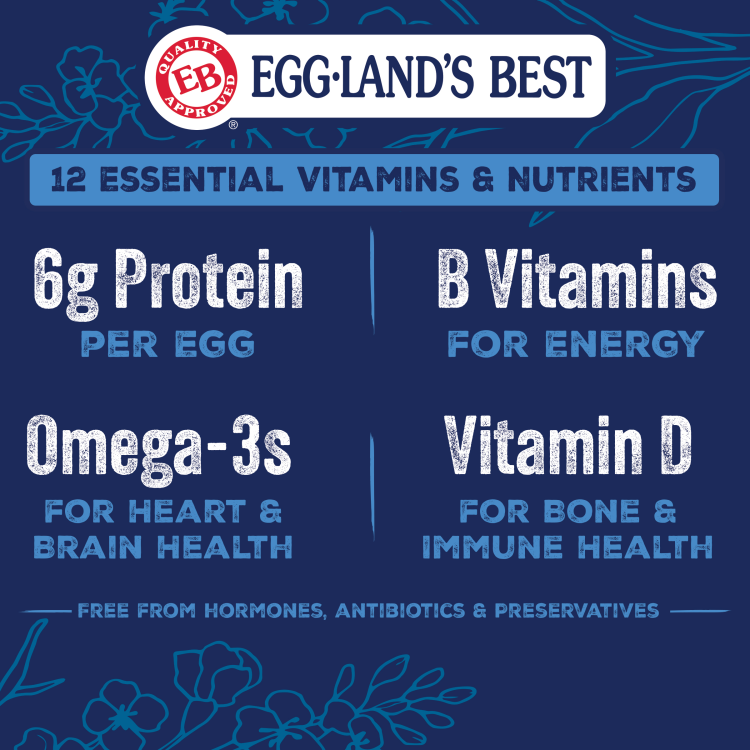 slide 8 of 8, Eggland's Best Free Range Large Brown Eggs, 12 count, 12 ct