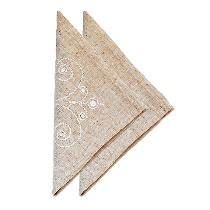 slide 1 of 1, Lenox French Perle Napkins - Linen, 2 ct