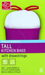 Harris Teeter Tall Kitchn Bag W/Vanila Sc