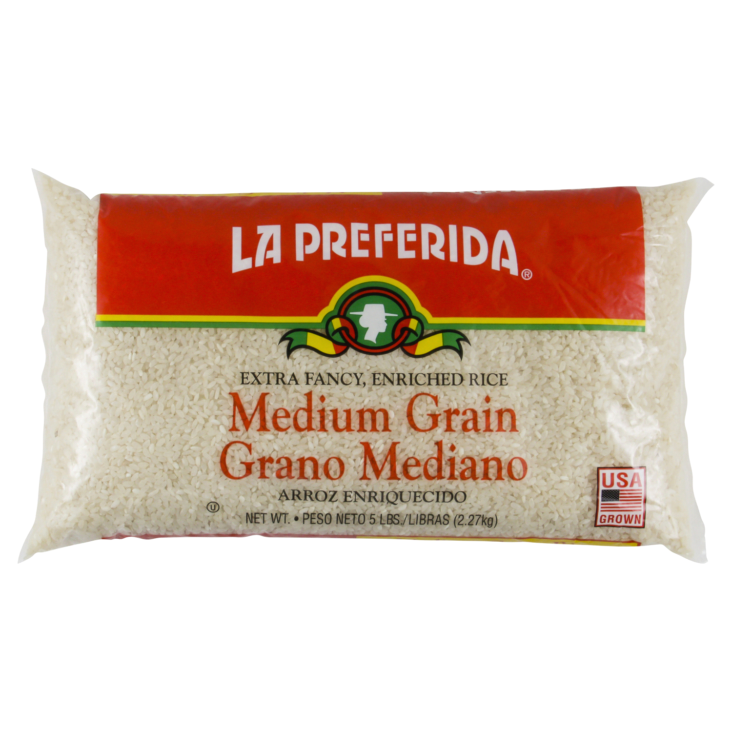 slide 1 of 2, La Preferida Rice 5 lb, 5 lb