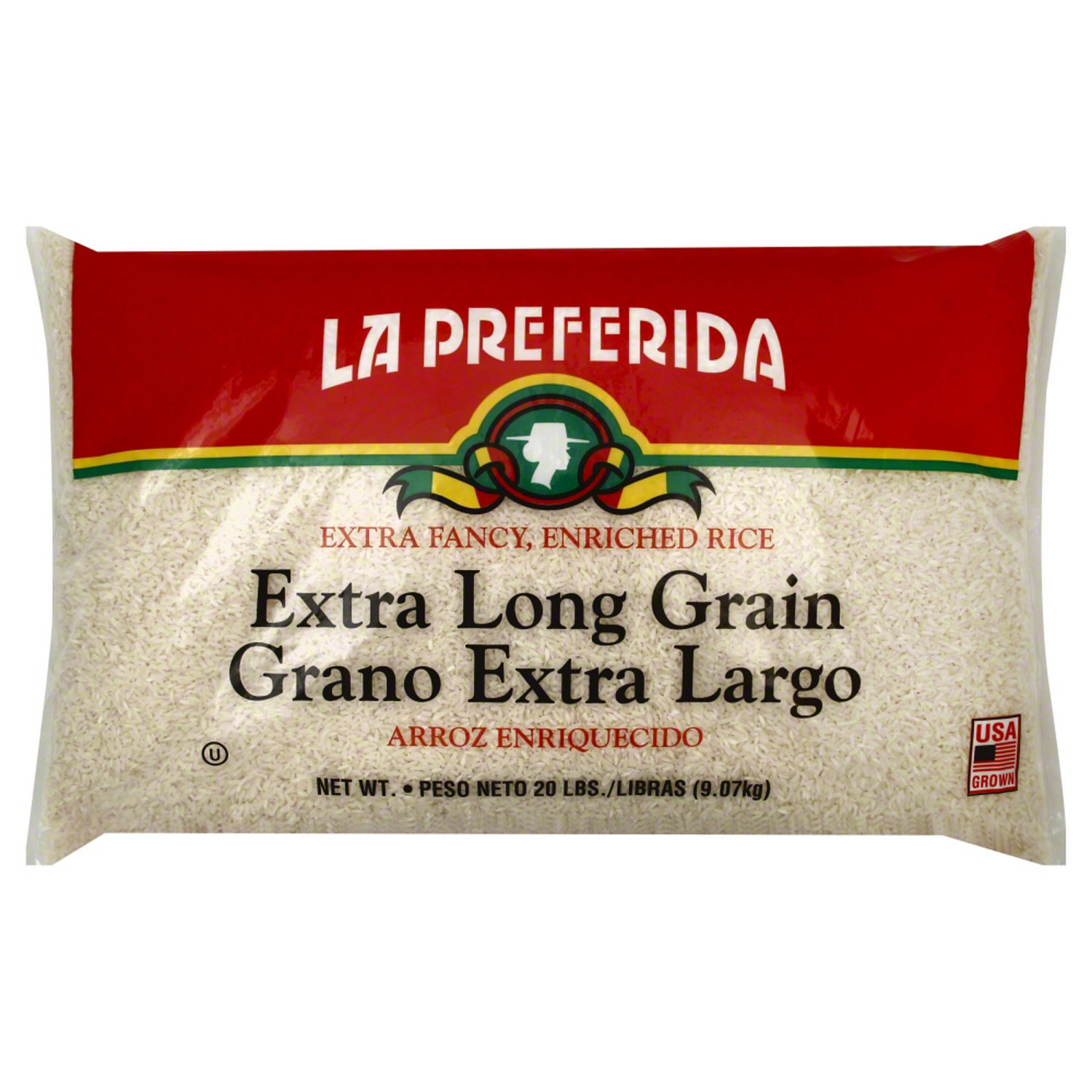 slide 1 of 1, La Preferida Rice 20 lb, 20 lb