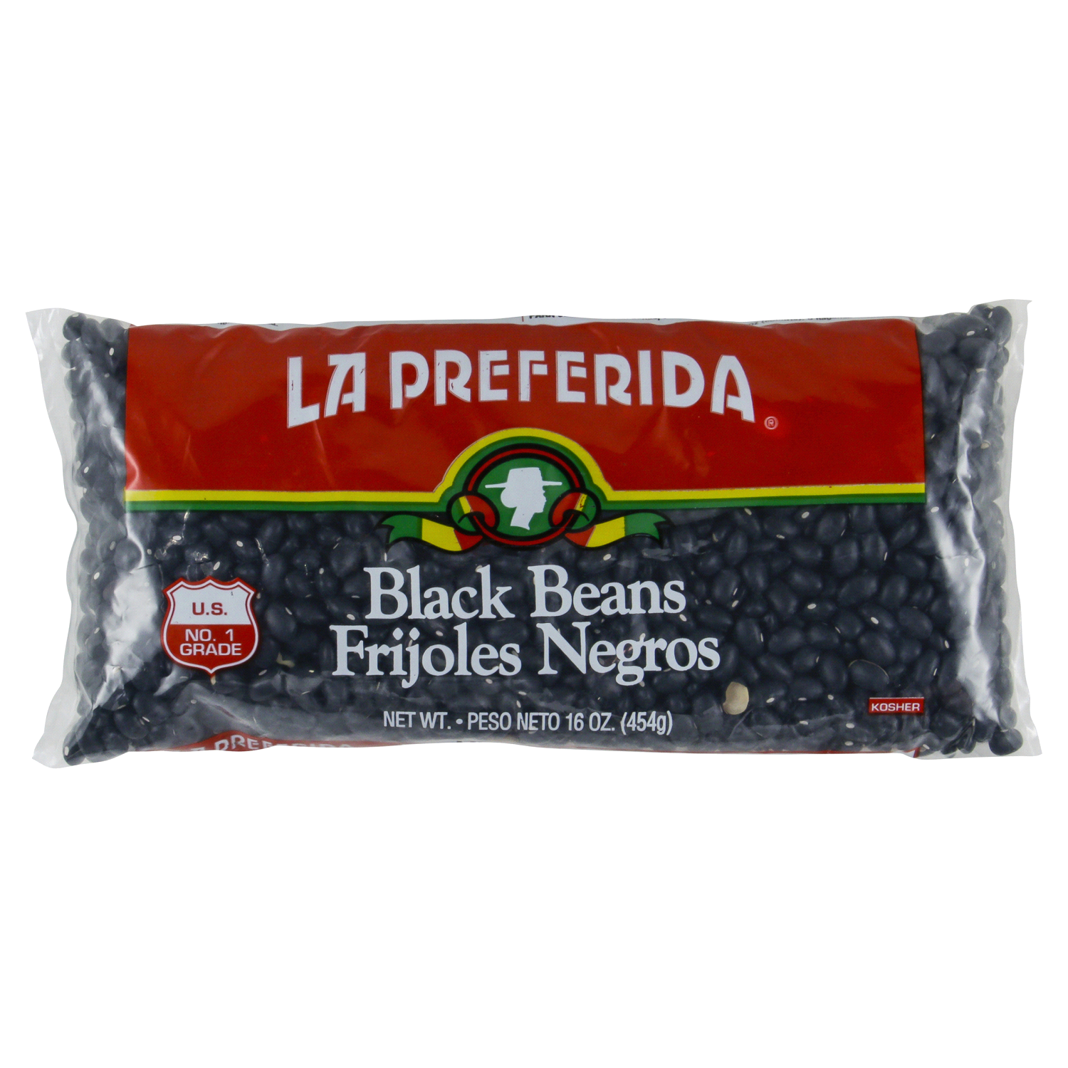 slide 1 of 2, La Preferida Black Beans, 16 oz
