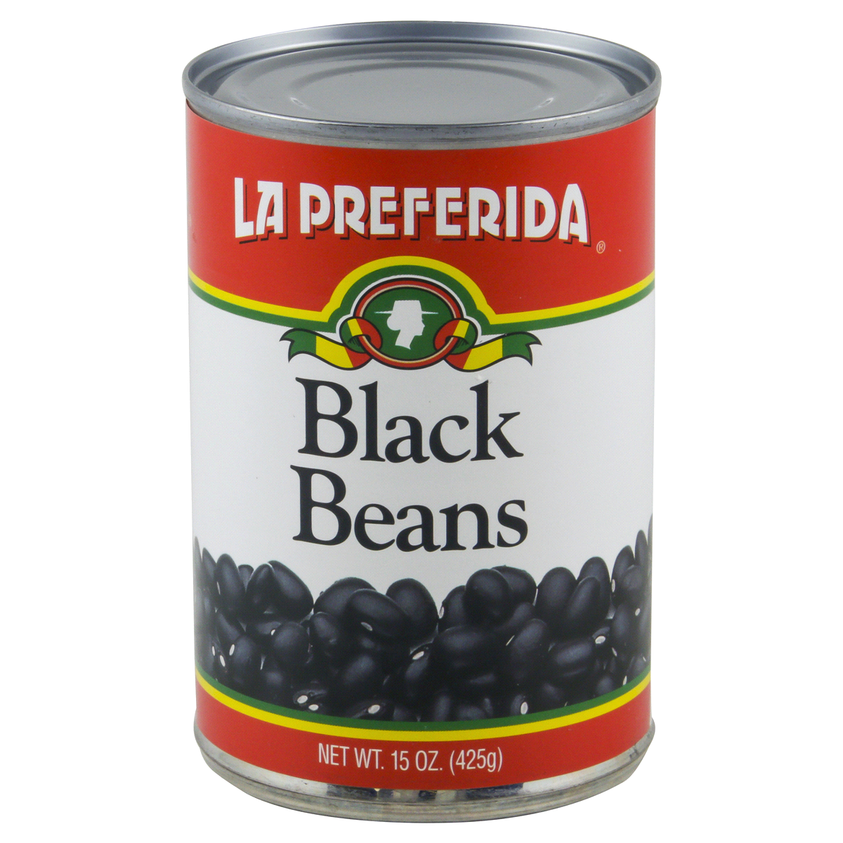 slide 2 of 4, La Preferida Black Beans, 15 oz
