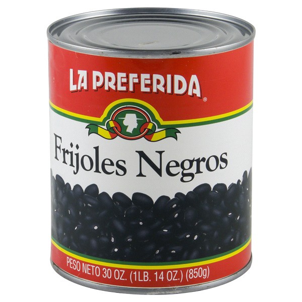 slide 7 of 13, La Preferida Black Beans, 30 oz