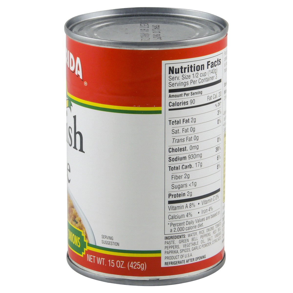 slide 3 of 4, La Preferida Spanish Rice with Bell Peppers and Onions, 15 oz