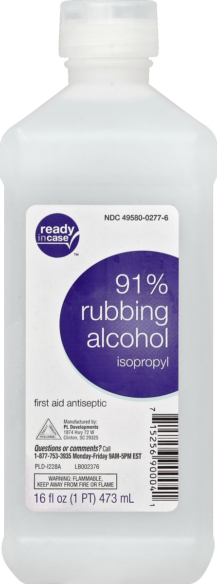 Rite Aid Isopropyl Rubbing Alcohol 91% - 32 fl oz