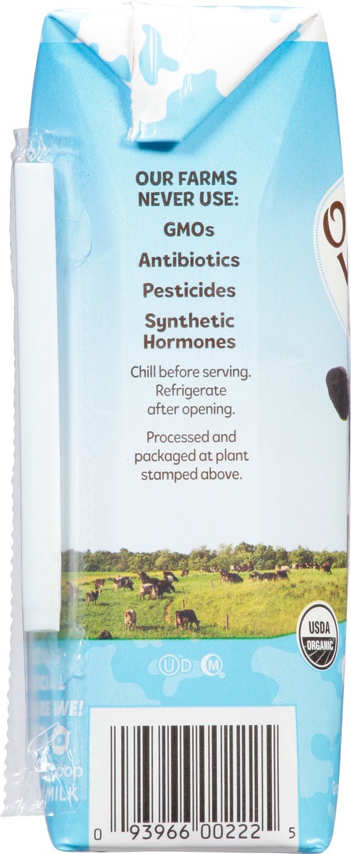 slide 4 of 10, Organic Valley Milk, Lowfat, Organic, 1%, 8 fl oz