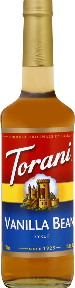 slide 1 of 1, Torani Vanilla Bean Syrup - 750 ml, 750 ml