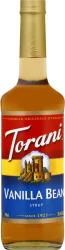 Torani Vanilla Bean Syrup - 750 ml