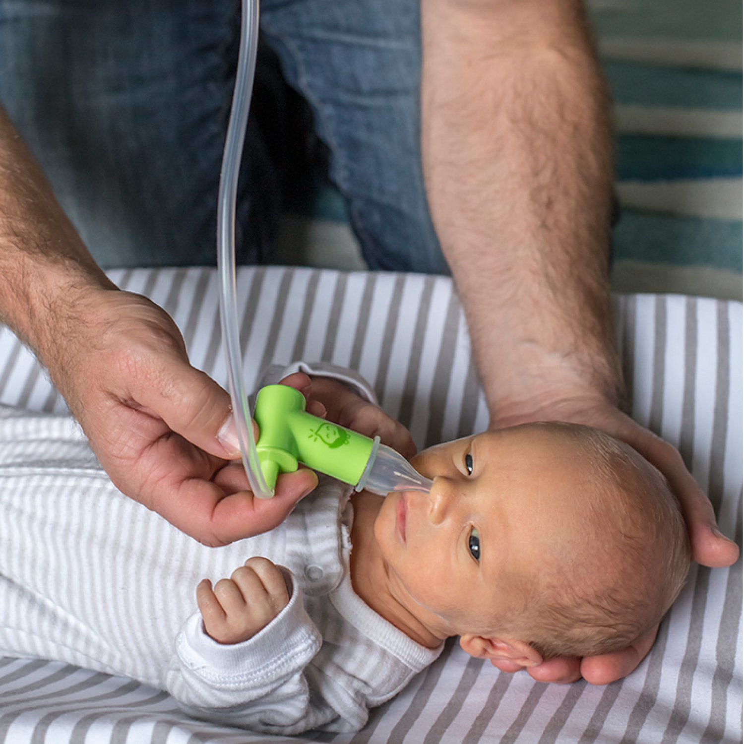 slide 3 of 3, Green Sprouts Nasal Aspirator Tube, Light Spice, 1 ct