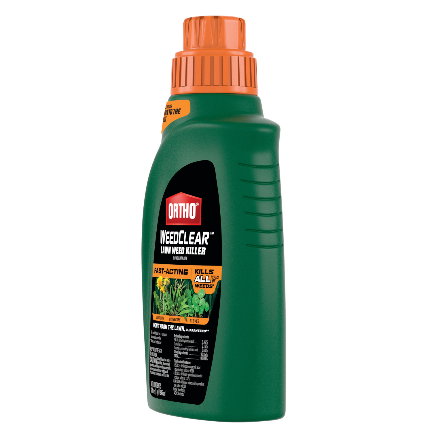 slide 3 of 3, Ortho® Weedclear Lawn Weed Killer Concentrate 32 Oz, 32 oz