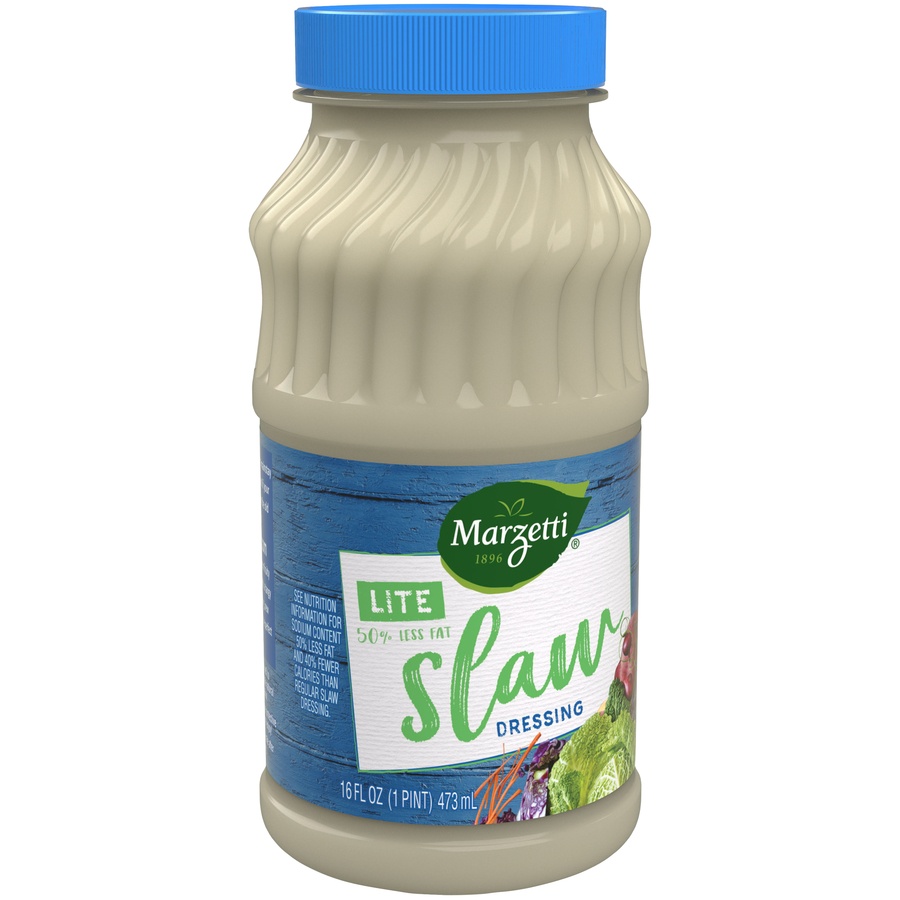 slide 2 of 8, Marzetti Lite Slaw Dressing, 16 oz