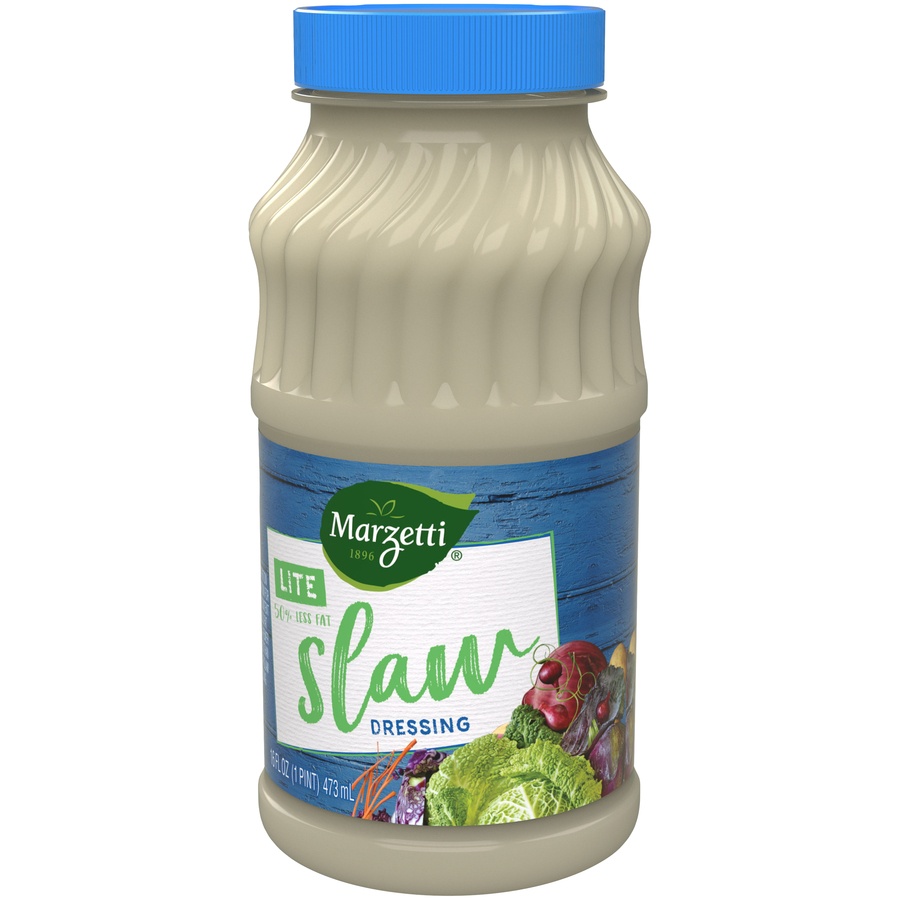 slide 3 of 8, Marzetti Lite Slaw Dressing, 16 oz