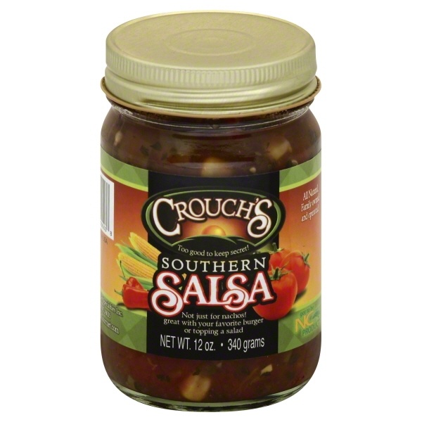 slide 1 of 1, Crouch's Southern Salsa Hot, 12 oz