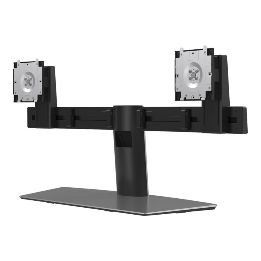 slide 6 of 10, Dell 23'' Fhd Ips Monitors And Dual Monitor Stand, 3 Piece Bundle, 1 ct