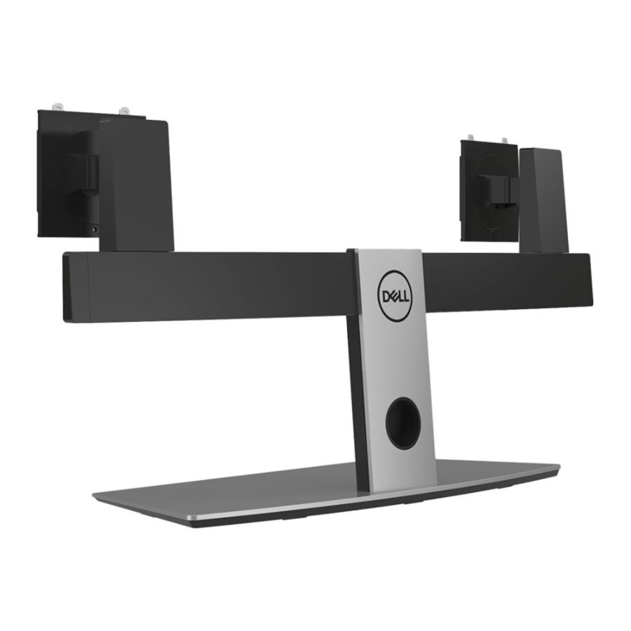 slide 9 of 10, Dell 23'' Fhd Ips Monitors And Dual Monitor Stand, 3 Piece Bundle, 1 ct