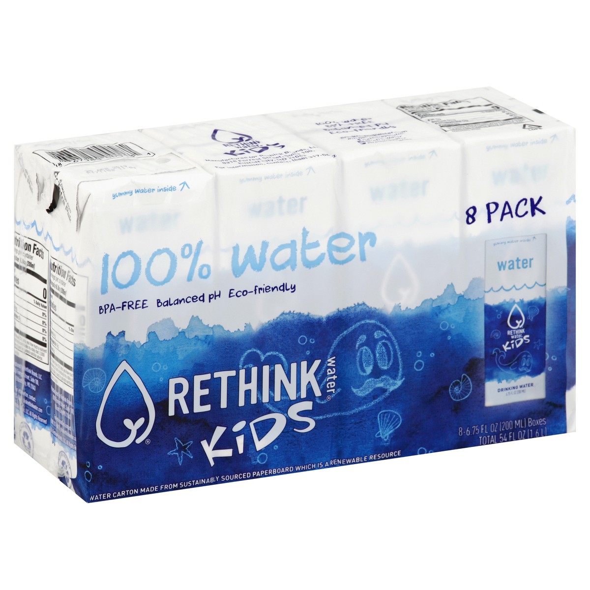 slide 5 of 5, Rethink Water 8 ea, 8 ct; 200 ml