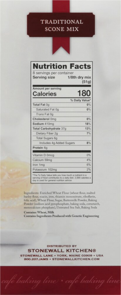 slide 4 of 5, Stonewall Kitchen Breakfast Traditional Scone Mix 14.37 oz, 14.37 oz