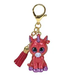 TY Sunset - Unicorn Mini Boos Clip - Ea