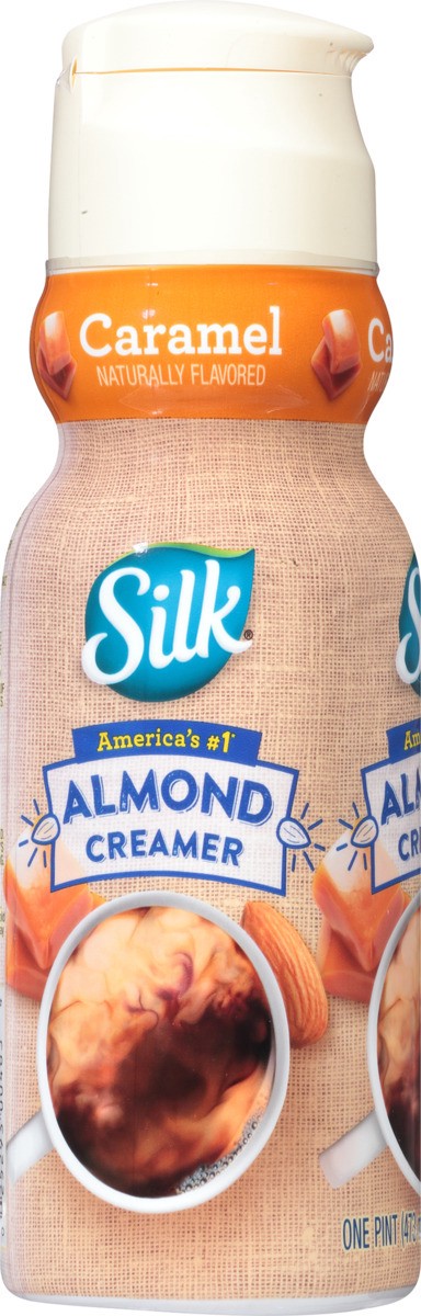 slide 4 of 7, Slik Silk Caramel Almond Creamer, 16 oz