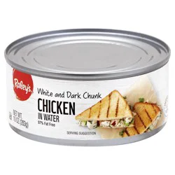Raley's Chicken, White & Dark Chunk, In Water 10 oz