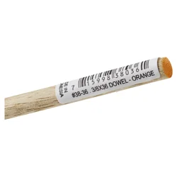 Cindoco Hard Wood Dowel Rod, 3/8" x 36" Round