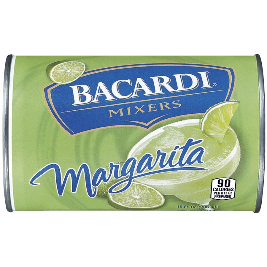 slide 1 of 1, Bacardi Mixers - Margarita, 10 oz