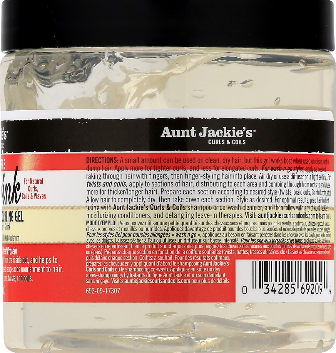 slide 9 of 9, Aunt Jackie'S Flaxseed Curl Gel, 255 g