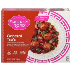 Saffron Road Medium Spice Chinese Recipe General Tso's 10.5 oz