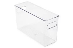 Everyday Living Tall Storage Bin - Clear