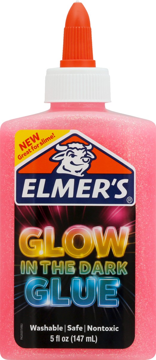 slide 1 of 9, Elmer's Glow in the Dark Glue 5 oz, 5 oz