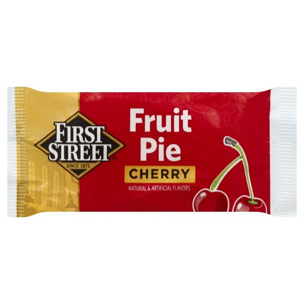 slide 1 of 1, First Street Snack Pie Cherry, 4.5 oz