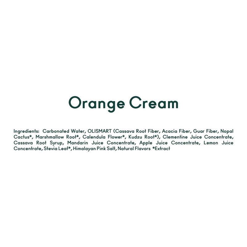 slide 4 of 6, Olipop Orange Cream Mini Soda 6 - 7.5 fl oz Cans, 6 ct