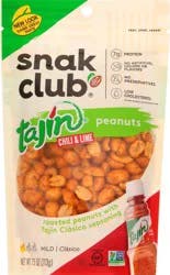 Snak Club Tajin Peanuts
