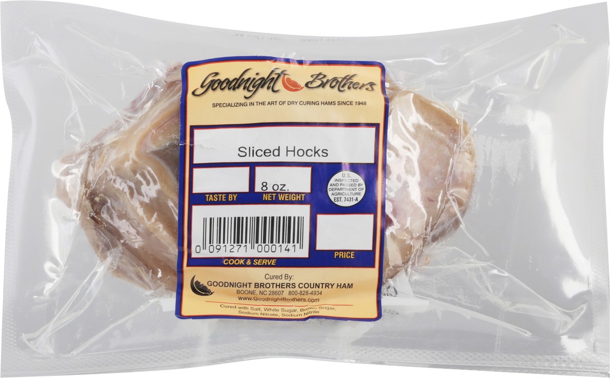 slide 2 of 14, Goodnight Brothers Goodnight Sliced Hocks, 1 ct